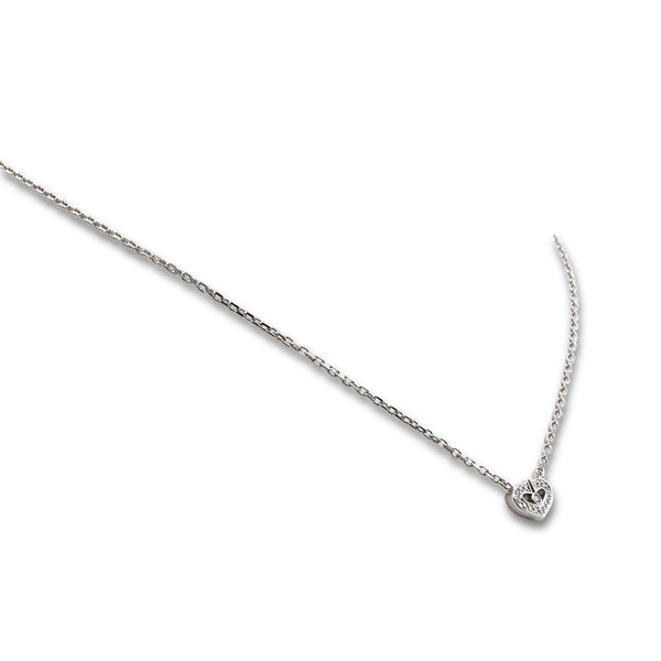 Cartier Love White Gold Diamond Necklace – CIRCA