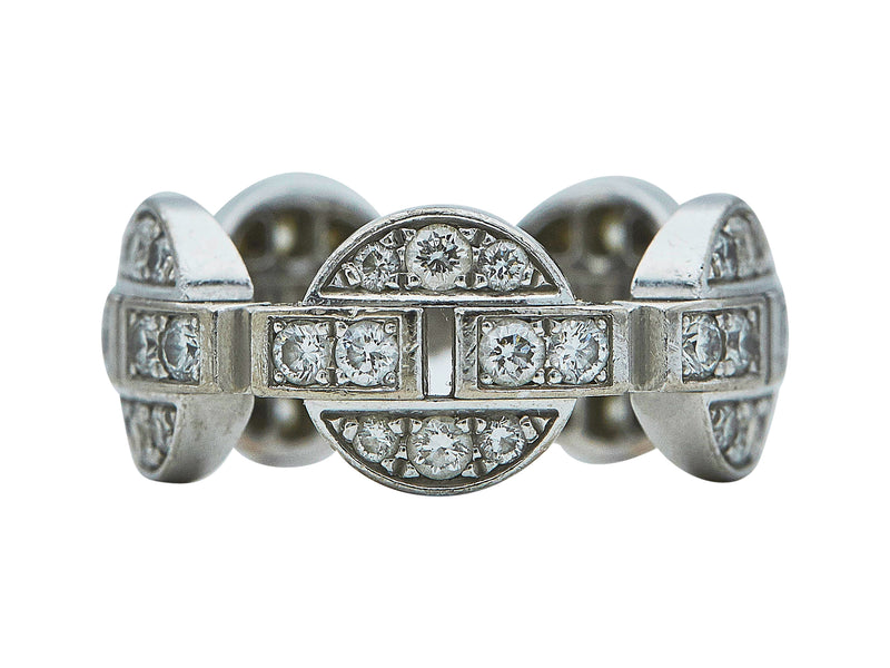 A Cartier Himalia Diamond Band Ring