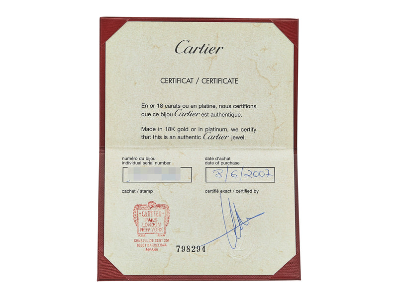 A Cartier Himalia Diamond Band Ring