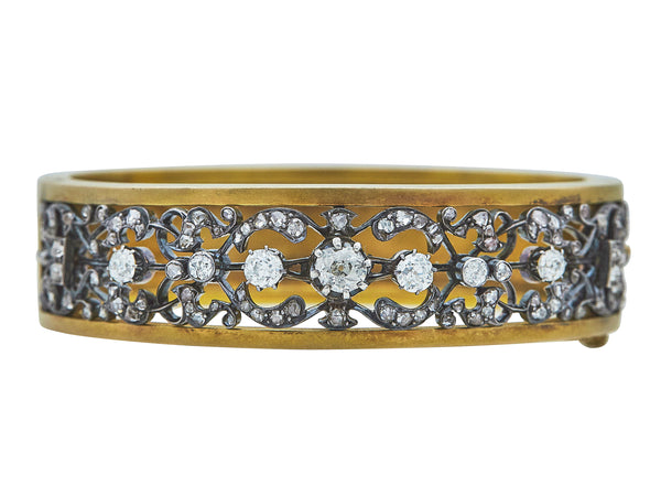 A Late Victorian Diamond Bracelet