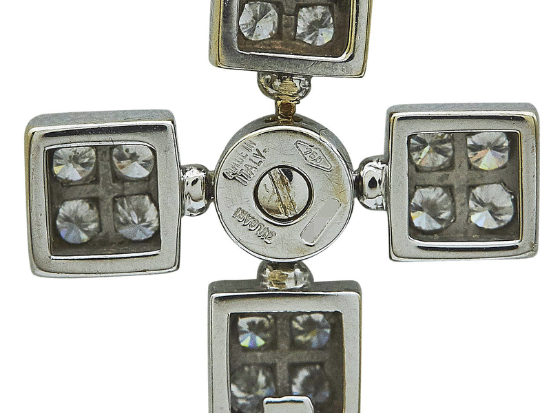 A Bvlgari Lucea Cross Pendant Necklace