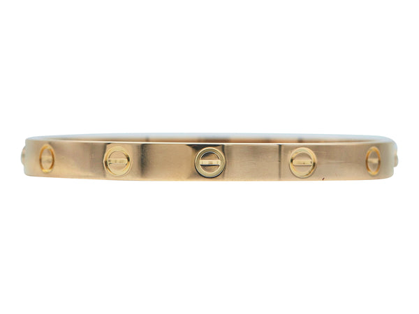 A Cartier Love Bangle Bracelet, Classic Model