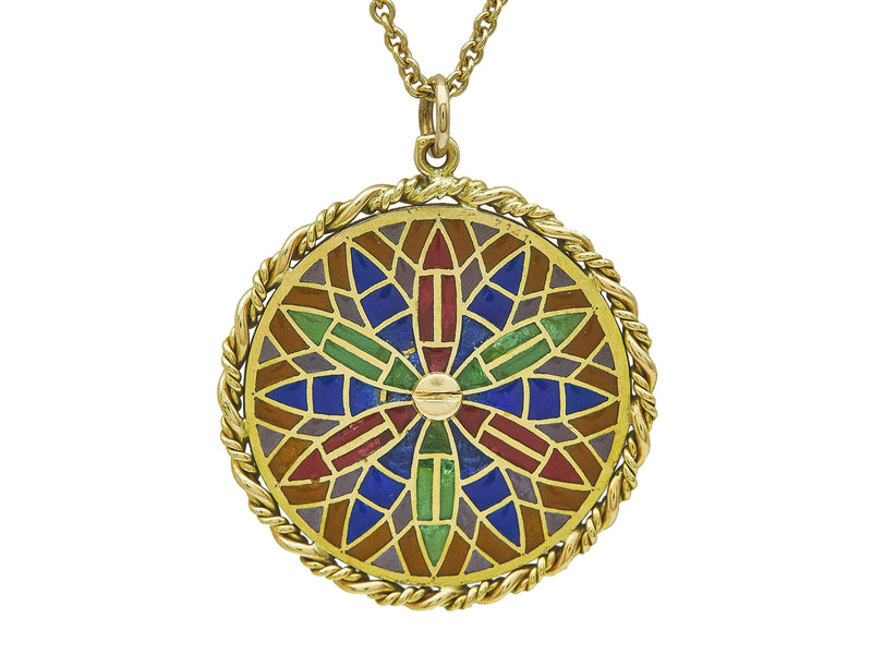 A Cartier Notre Dame Cathedral Pendant