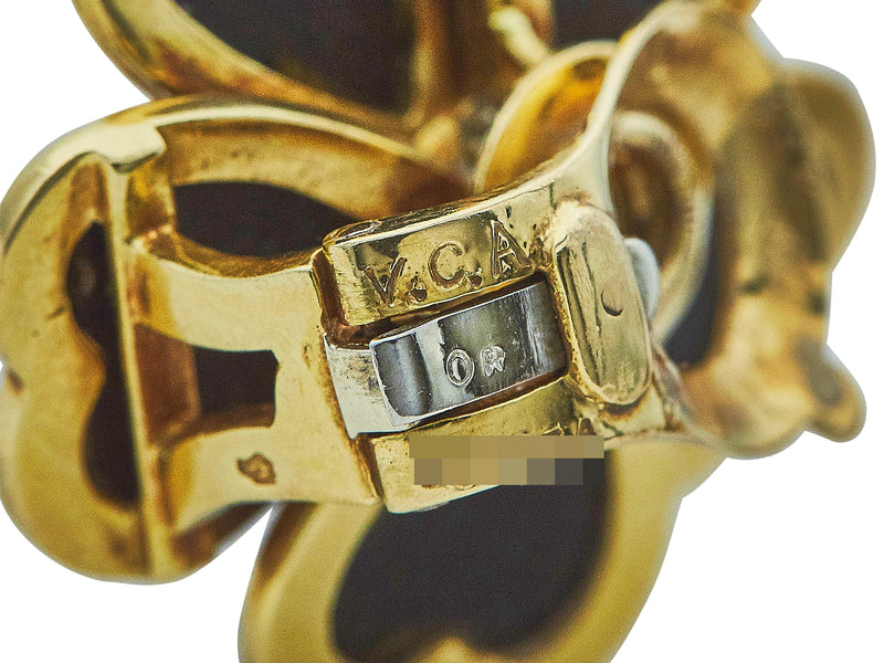 A pair of Van Cleef & Arpels Clématite Earrings