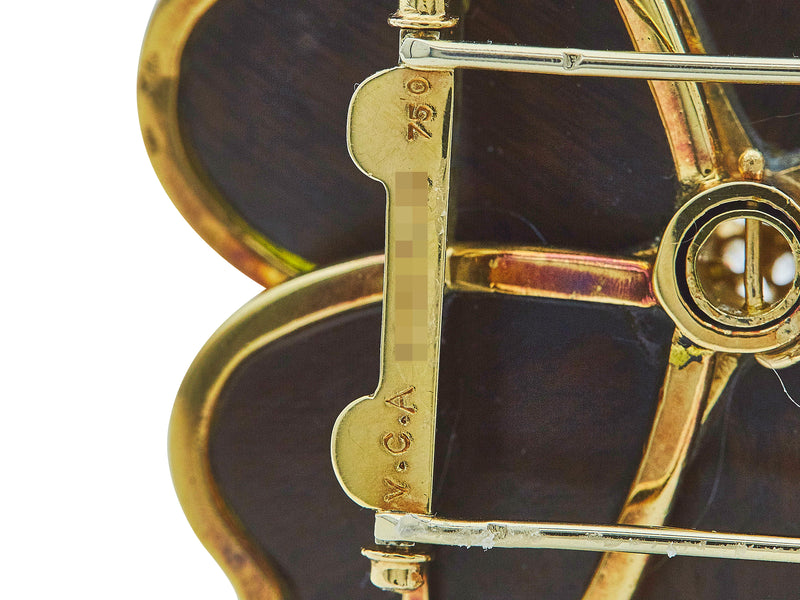 A Van Cleef & Arpels Clématite Brooch