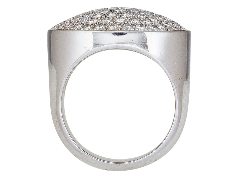 A Cartier Jeton Sauvage Diamond Ring