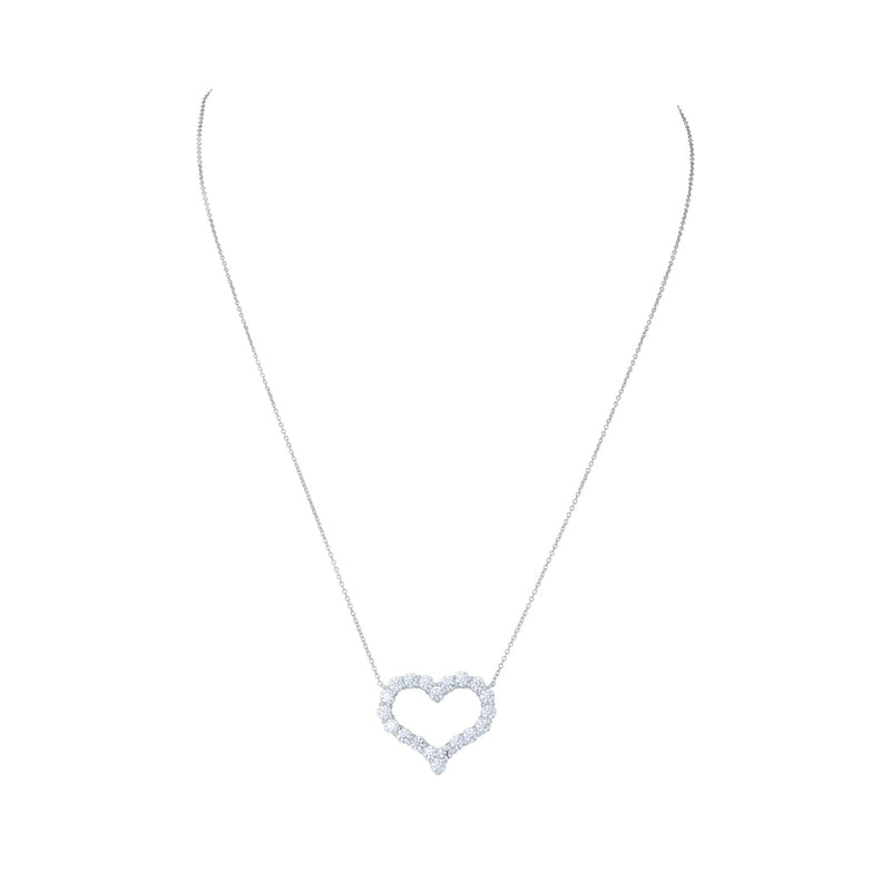 Tiff Heart Necklace 