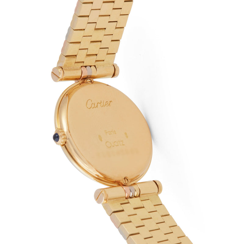 Cartier 'Vendome Trinity' Tri-Color Gold Watch, Ref. 8100