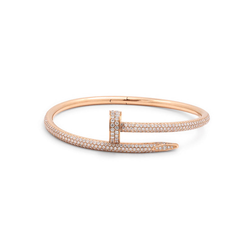 Cartier Juste Un Clou Rose Gold Diamond Bracelet – Circa