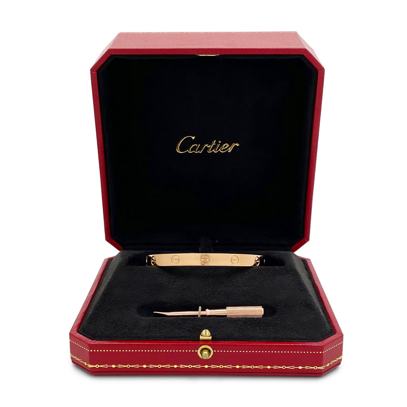 Cartier 'Love' Rose Gold Bracelet