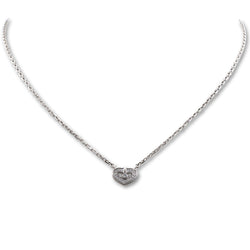 Cartier 'C de Cartier' White Gold Diamond Necklace