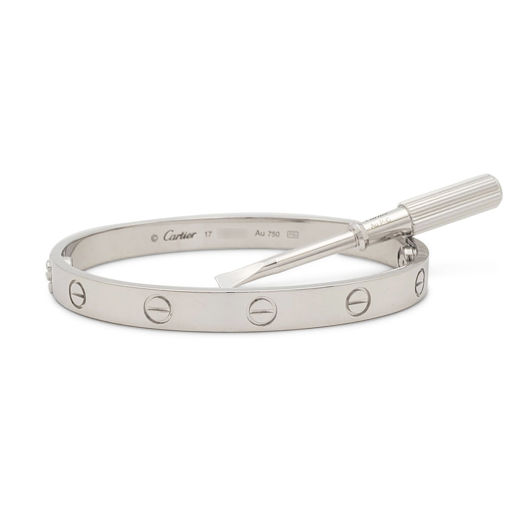 Cartier Love White Gold Bracelet CIRCA