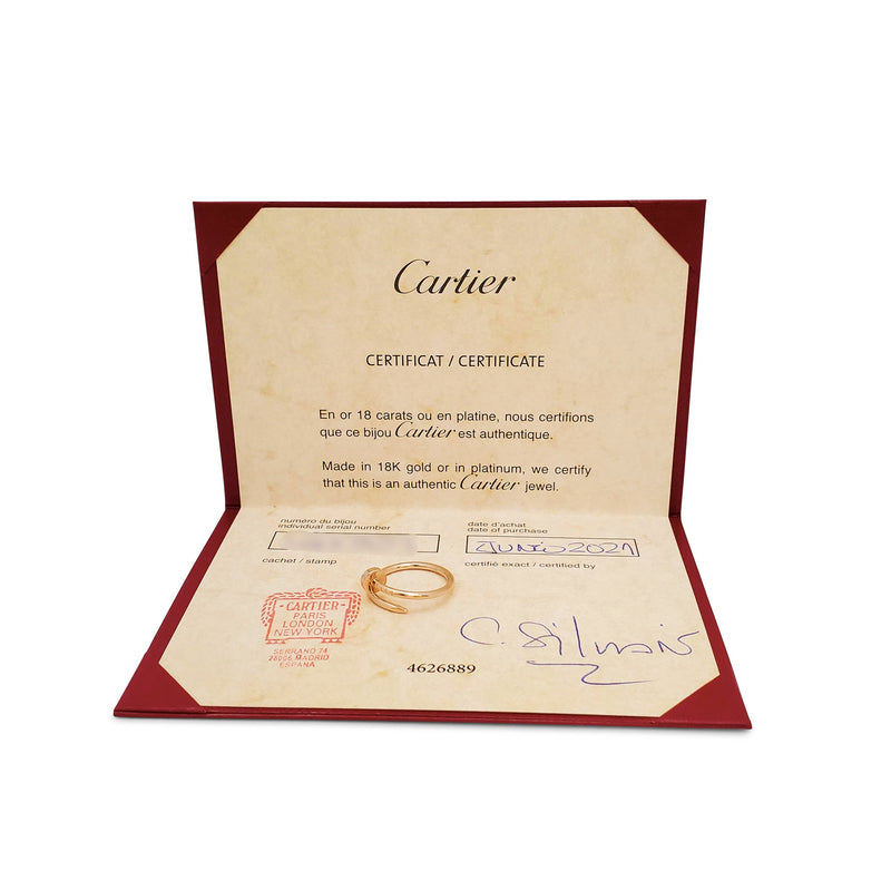 Cartier Juste un Clou Rose Gold Ring