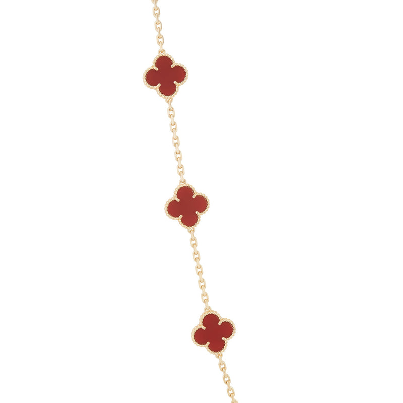 Van Cleef & Arpels Inspired Gold Clover Necklace | Etsy | Jewelry, Clover  necklace, Van cleef arpels