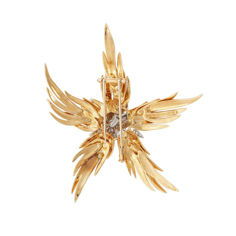Jean Schlumberger for Tiffany & Co. 'Paris Flames' Diamond Brooch